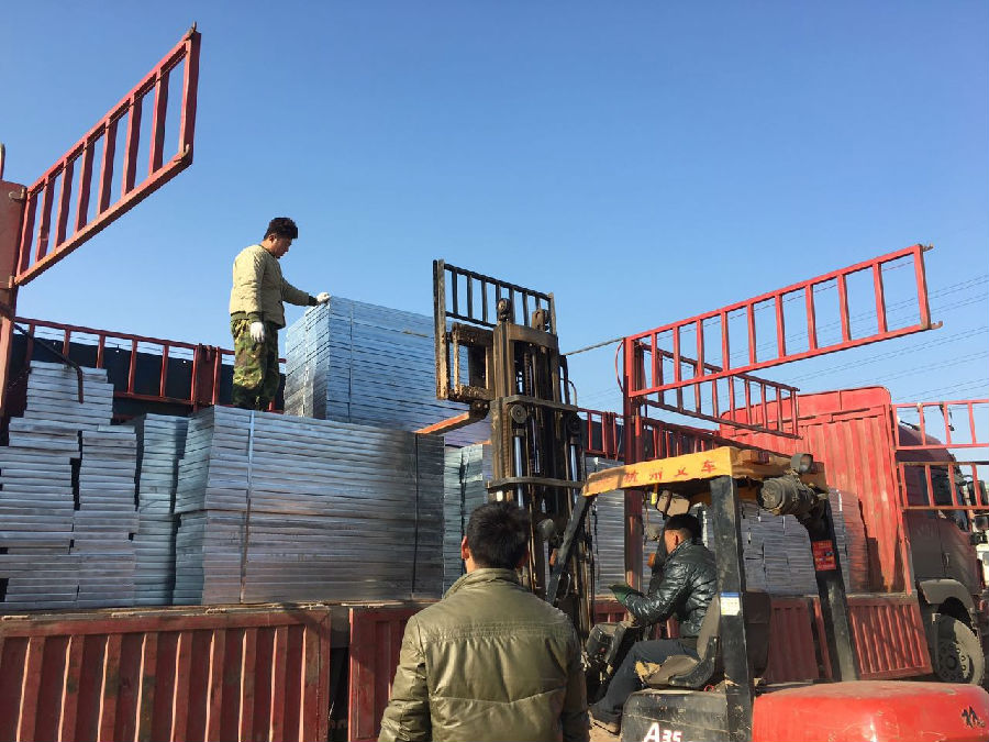 熱鍍鋅鋼格柵板平臺