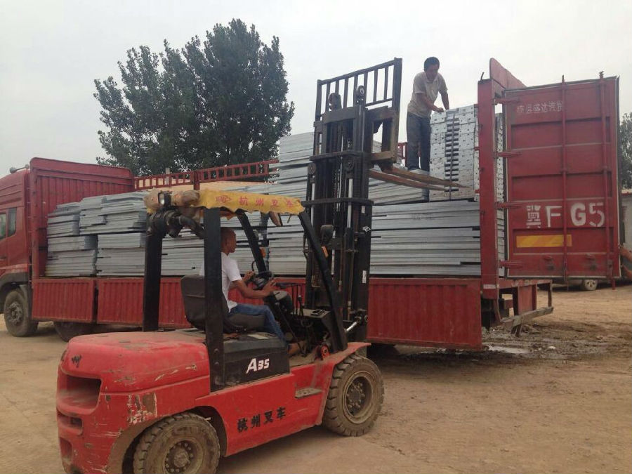 鍍鋅平臺鋼格柵板規格