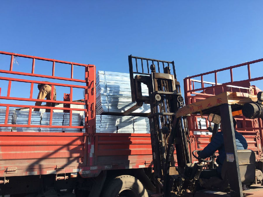 金屬鍍鋅格柵板平臺